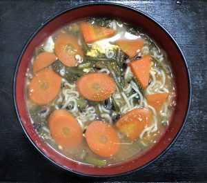 ポリフェノールラーメン（クロックティーラーメン）